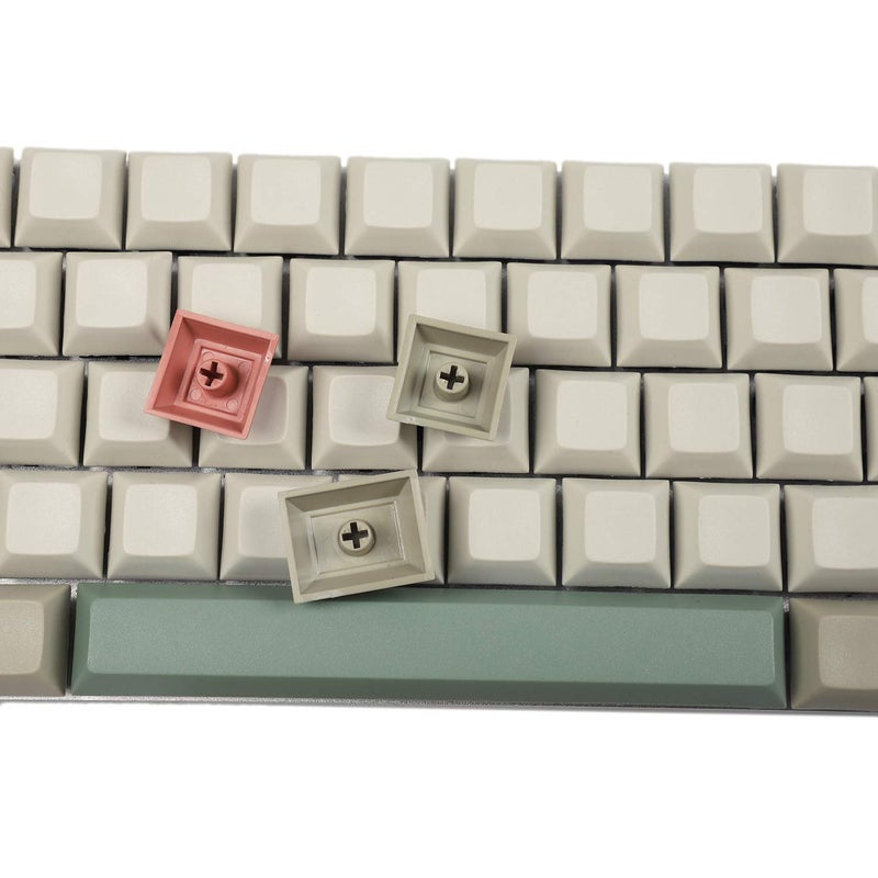 YMDK DSA Profile 9009 Blank 61 64 68 ANSI Keycap Thick PBT Keycap Set for MX Mechanical Keyboard GH60 XD64 GK64 Tada68 (61 64 68 Blank No Legend)(Only Keycap) - Image 5